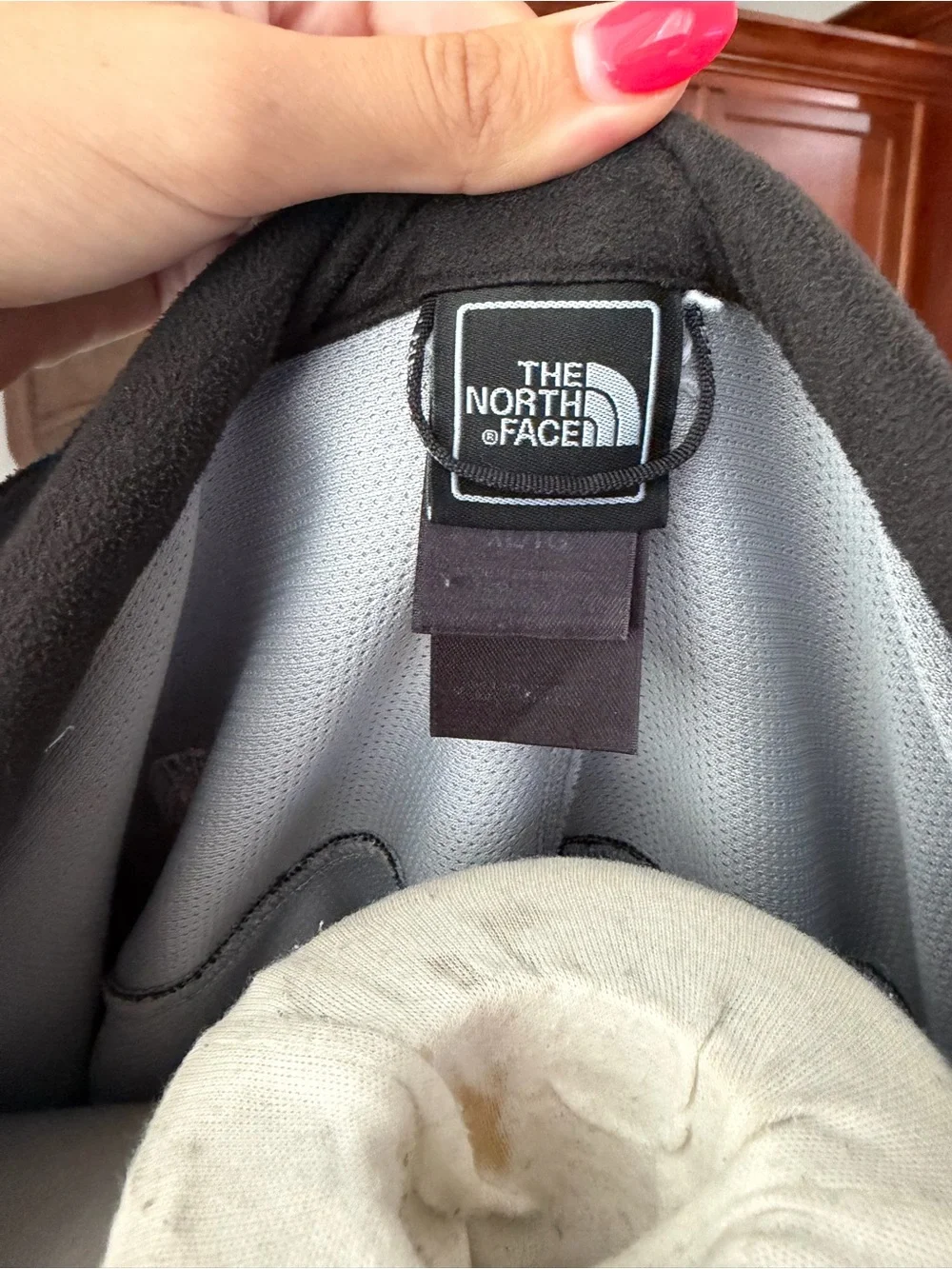 The North Face Black Hooded Fleece Jacket